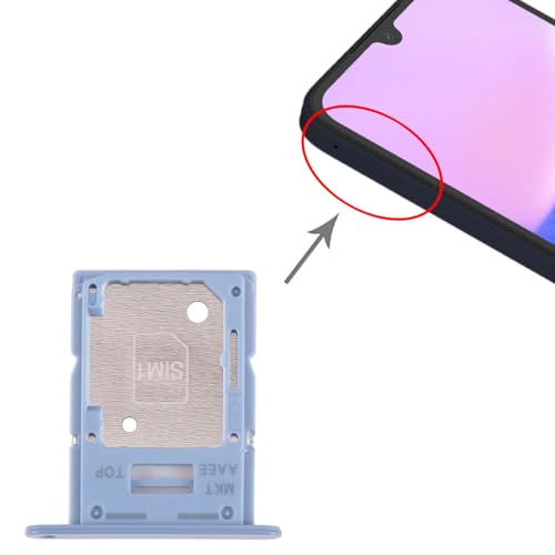 Image of Original SIM Card Tray + SIM /Micro SD Card Tray Compatible with Samsung Galaxy A15 4G SM-A155F (Optimistic Blue)