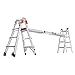 Little Giant Ladder Systems 11069 6-9 ft Telescoping Plank, 6' -9', Gray
