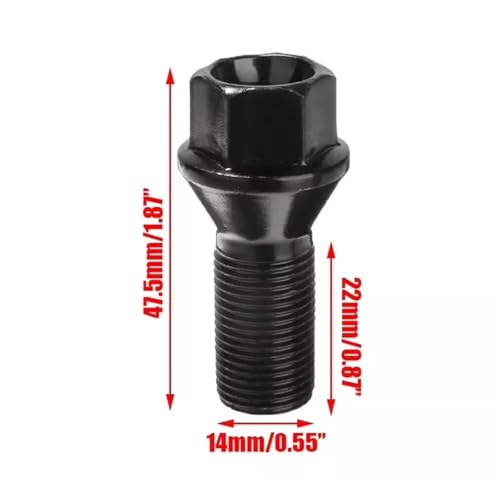 Tuerca espárrago perno rueda 36136890324 sustituye tornillos oxidados 2