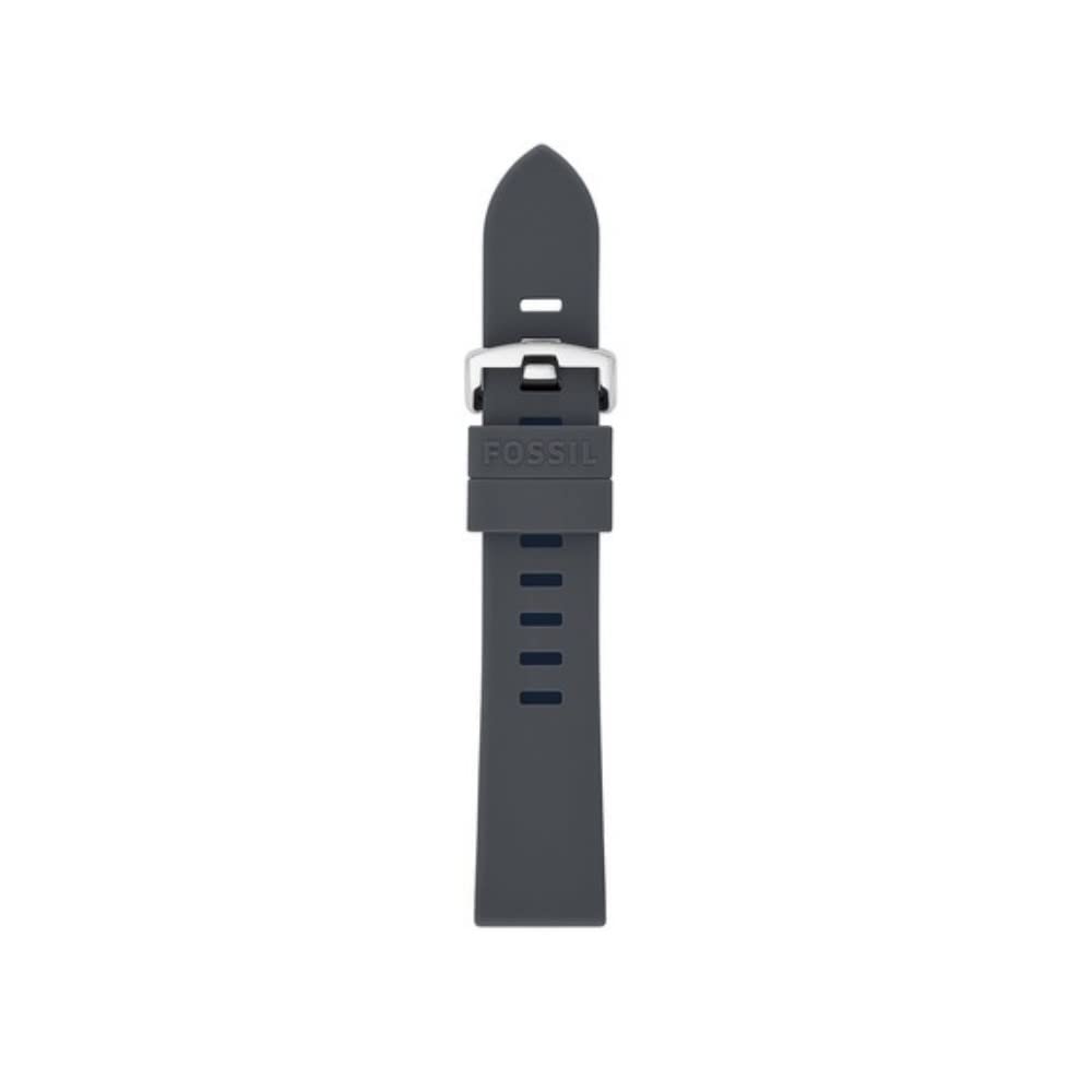 Fossil Strap for unisex watches 20MM lug width, Silicone strap, S201107