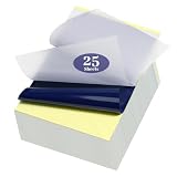 Flintronic 25 Feuilles Papier Transfert Tatouage, A4 Stencil Tatouage Transfert Thermique,...