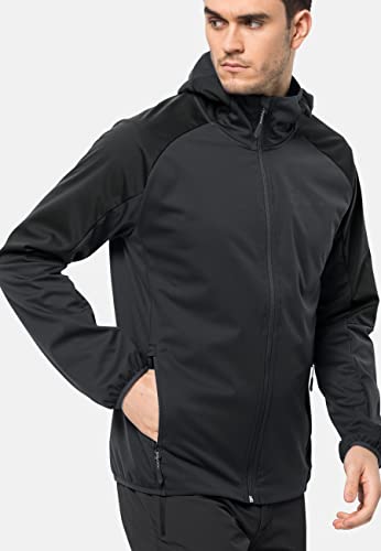 Jack Wolfskin Herren Feldberg Hoody M Jacket, phantom, 3XL EU – Ansicht 3