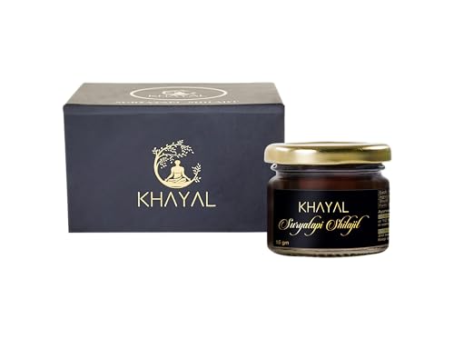 Image of Khayal Suryatapi Shilajit /Shilajeet - 15gm | 500mg / Serving|Pure Himalayan Resin | Boosts Energy, Immunity & Holistic Wellness | For Men and Women||Pack of 1