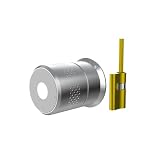 HFIGNIAHQ Wehere M521 Smart Door Lock Fingerprint Cylinder Bluetooth For Door 50-100mm Thickess Support TUYA TTlock Multiple Option(With F100 F101 GW,TUYA White)