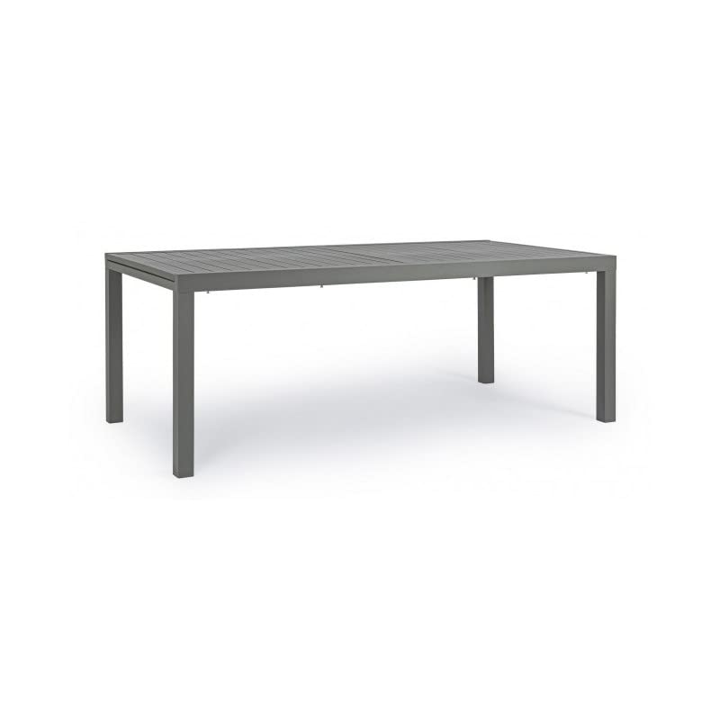 TAVOLO ALLUNGABILE BIZZOTTO HILDE ANTRACITE 75 X 200/300 X 100 CM
