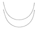 Porcelynne Heavy Gauge Nylon Coated Regular Metal Replacement Wire/Underwire for Bras - Size 38-1 Pair - 30F(DDD), 32E(DD), 34D, 36C, 38B, 40A, 42AA