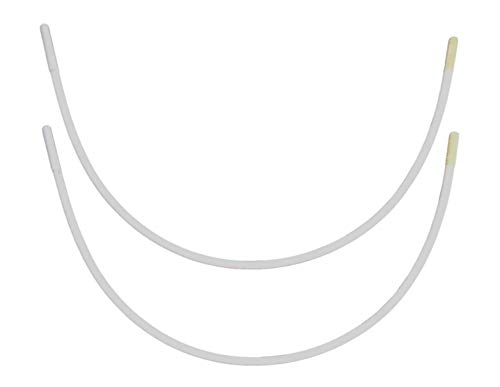 Porcelynne Carbon Steel Replacement Underwire Repair - Nylon Coated - Heavy Gauge Sturdy Wire for Bras - Regular Wire Size 40-1 Pair - See Pictures for Measurements and How to Order by Porcelynne - Used condition - US$5.87