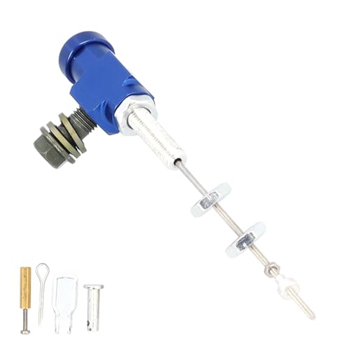 Azul para motocicleta Dirt Bike Bomba de haste de cilindro mestre de embreagem hidráulica M1.25mm-es