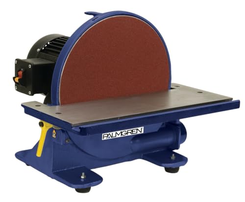 Palmgren 81312 12-Inch Disc Sander,Dark Grey & Black
