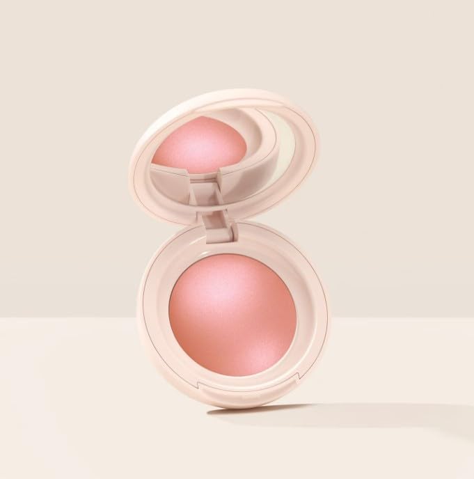 RARE BEAUTY Original | Soft Pinch Luminous Powder Blush - Colorete en polvo | 2.8 gramos/oz. | VEGANO | by BELLA | (HAPPY, 2.8 g (Paquete de 1))