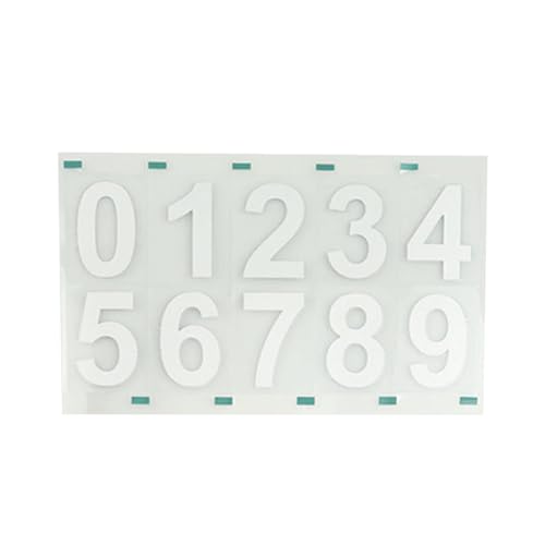 jamgeery Pegatinas Numeros Para Buzon | Números Reflectantes Impermeables Para Casa,Adhesivos Para Exteriores De Propietarios Y Empresas - Para Puertas Vallas Camiones