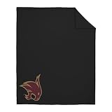 Texas State Bobcats Throw Blanket – Officially Licensed NCAA College Fleece Blanket – Soft Plush Fan Blanket for Couch, Bed, Dorm Room & Game Day – Maroon – 50 x 60 Inch