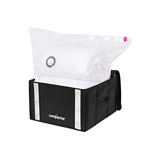 Compactor – Housse de Rangement sous Vide Taille M Format Compact – Compression vêtements et oreillers – Rangement vêtements