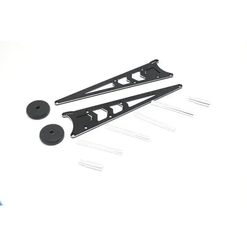 Roue compatible RC 10 echelle en aluminium Esrod robuste pour voiture 2WD