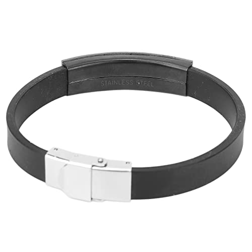 Bracelet à la mode, bracelet en alliage cadeau de bijoux en caoutchouc délicat pour le bureau à domicile pour la fête d'anniversaire pour la Saint-Valentin Cover