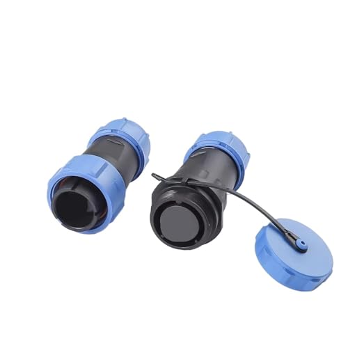 Connecteur étanche IP68 mâle femelle Hsp13 5 Pin pour raccordement électrique sécurisé