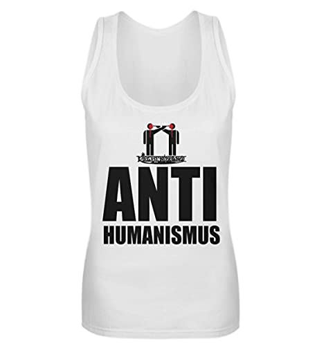 Débardeur femmes blanc Antihumanisme Cerise taille L haut d'été