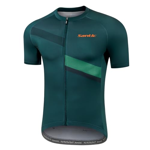 Maillot de cyclisme manches courtes anti-transpiration avec poches