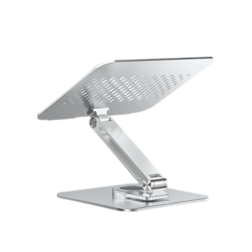 Support PC portable rotatif 360 pour un espace de télétravail ergonomique et bureau flexible