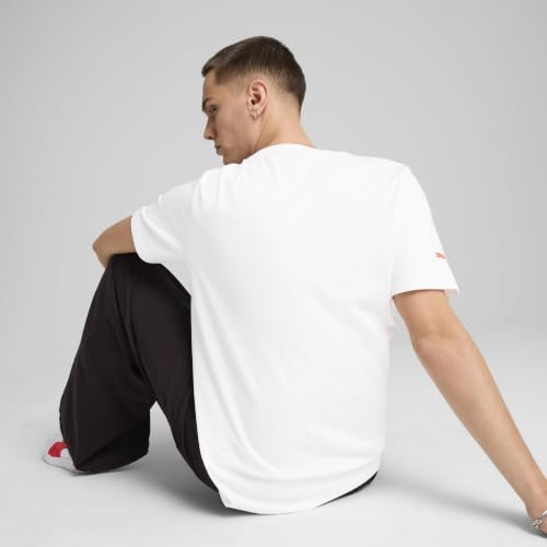 Image of Puma Men's Cotton Printed Regular Fit T-Shirt