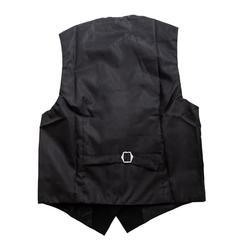 Toocool Weste für Damen, ärmellos, Arbeit, Business, elegant, Kellnerin, Restaurant, 4390, Schwarz , XX-Large