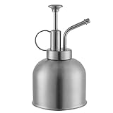 【DISEÑO ÚNICO】: El diseño nostálgico retro, la bomba de boquilla exquisita y compacta es propensa a producir una niebla muy fina, adherida a las hojas y raíces de las plantas, puede aumentar efectivamente la humedad alrededor de las plantas y flores para garantizar un crecimiento saludable de las plantas.