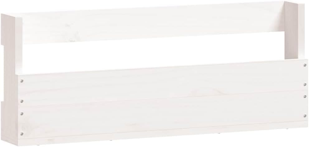 Wall-Mounted Shoe Rack Set of 2 White Solid Pine Wood, Two-Shelf Design for Space Saving Storage, Durable and Easy Maintenance, Modern Entryway Organizer for Hallway