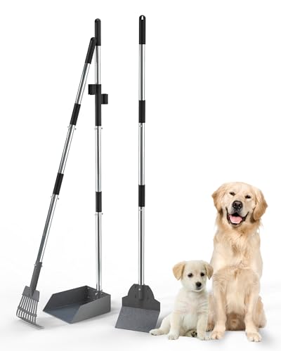 Suchown Hundekotschaufel-Set mit Rechen und Spaten
