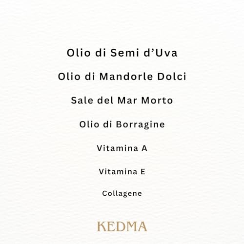 Kedma - Crema Rassodante Royalty Ai Minerali Del Mar Morto E Collagene - Anti-Età E Idratante - 50G - 7