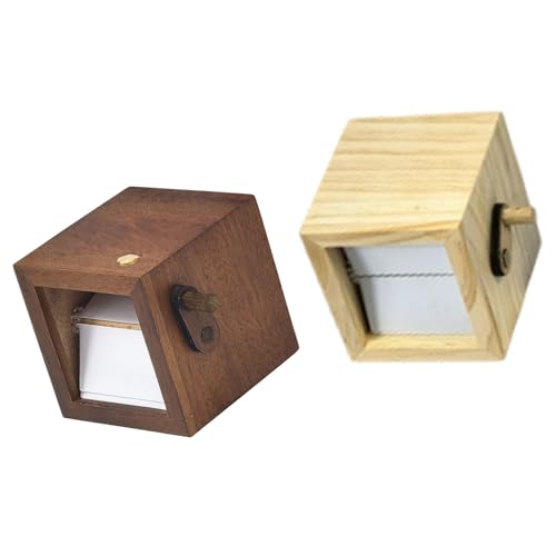 Xinsheinelry Marco de Fotos de Escritorio de Madera, Flipbook con manivela para hogar, Oficina, día de la Madre, Marco Personalizado para Flipbook
