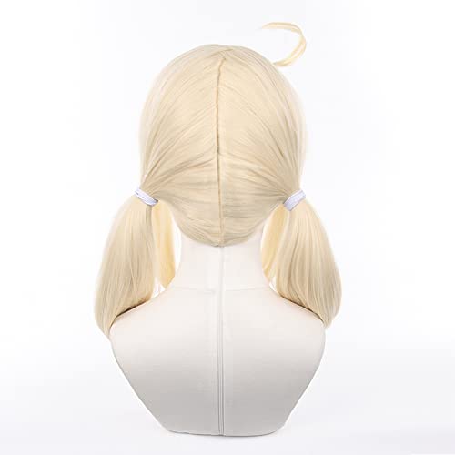 Anime Cosplay Wig, Genshin Impact Wig, with Free Wig Cap, for Halloween Party, Carnival, Nightlife, Concerts, Weddings (Klee) - Image 4