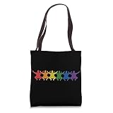 Sumo Martial Arts Gay Pride LGBTQ Supporter Rainbow Ally Tote Bag