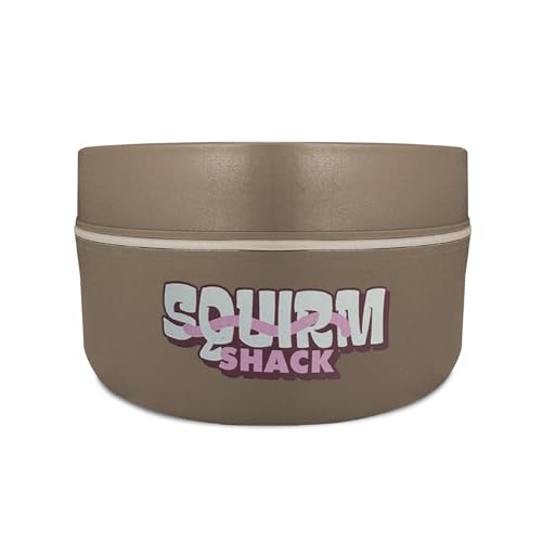 Squirm Shack Insulated Live Bait Storage - Stainless Steel, Compact,
