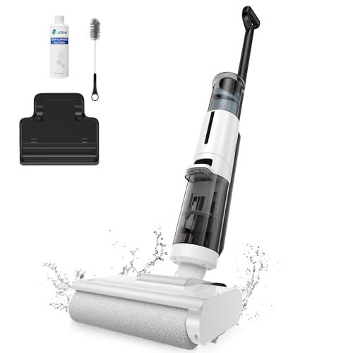 JONR ED12 Lite Nass Trockensauger, Selbstreinigung, Saug und Wisch Staubsauger, Wischsauger Kabellos mit Akku,...