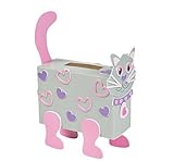 Valentine Classroom Sharing Cat Card Holder Box Craft Kit