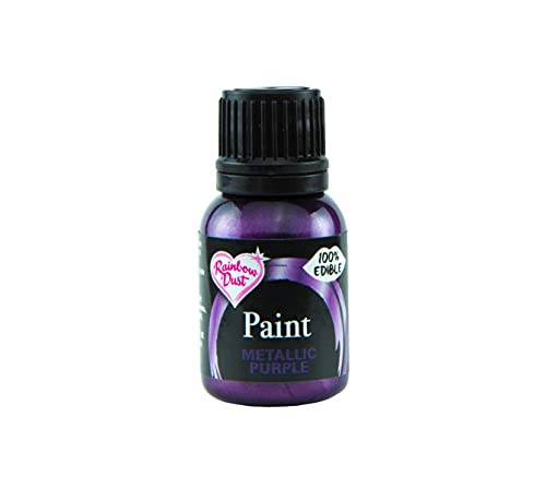 Rainbow Dust Edible Food Paint Metallic Purple For Cake Decorating Sugarcraft #TOP21