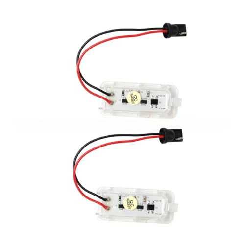 Lámpara de matrícula LED para solucionar luces fundidas en Ford 3