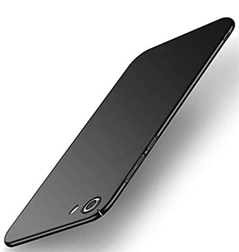 Image of Mobile Back Cover Case for Vivo Y81i (Silicone Case|CameraProtection|Black SC1510)