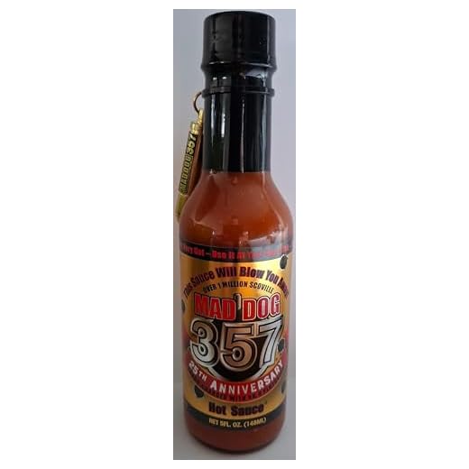 Mad Dog 357 Gold Edition - 1000000 Scoville Hot Sauce - 148 ml