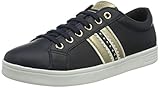 atmungsaktiv Geox J DJROCK Girl H Sneaker, Navy/Gold, 38 EU