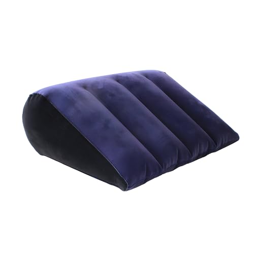 WHZHAOCAI Cojín inflable portátil de cuña – Posicionadores corporales para piernas y soporte de espalda para dormir, leer y descansar, uso en la cama, viajes, camping u oficina, desinflado rápido