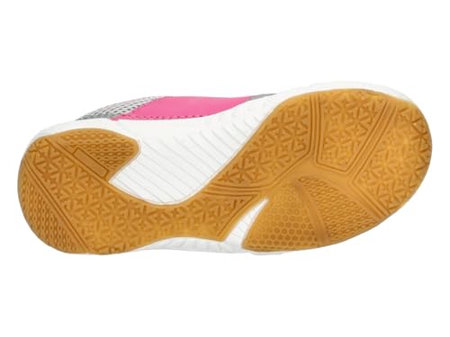 Lico Unisex Kinder Sport Vs Hallenturnschuhe, Grau Pink, 28 EU – Ansicht 6