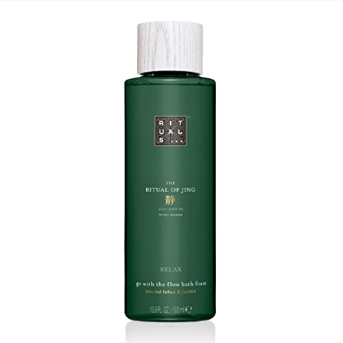 RITUALS Bubble Bath from The Ritual of Jing, 500 ml - with Sacred Lotus & Jujube - Relaxing & Calming Properties