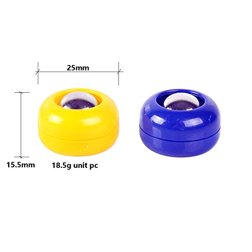 Mini Shuffleboard Pucks - Table Shuffleboard Game Equipment Shuffleboard Curling Accessories Free Sliding Bead Home Game for Family