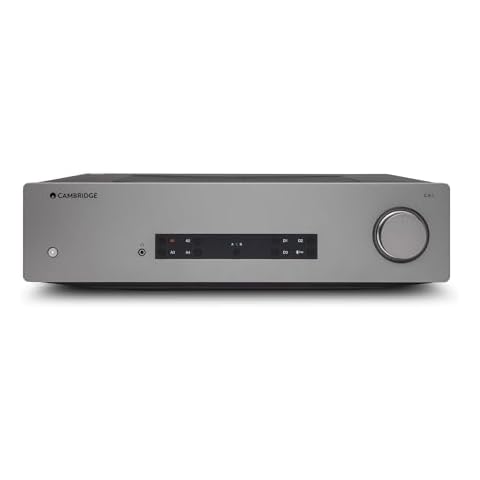 Cambridge Audio CXA81 MkII - 80 Watt Separate Integrated Stereo Amplifier HiFi System Featuring Bluetooth aptX HD and ESS Sabre DAC - Lunar Grey Cover