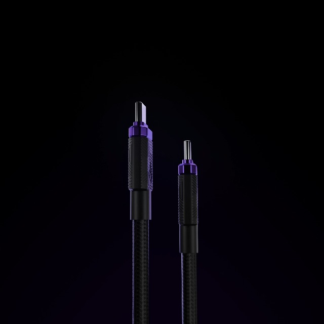 Image of ELO Link 240W Thunderbolt 4 USBC Gaming Cable for XR AR Glasses, 40Gbps, 8K | Thunderbolt 4 and USB-IF certified, 8K 60Hz DP Alt Mode for USB-C display glasses, handhelds, laptops, braided, 3.3 ft (1 m)
