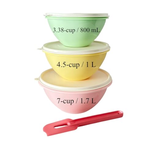 Set Tupperware Small Wonderlier Bowl 3 piezas multicolor miniatura 2