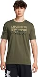 Under Armour - Mens Stacked Logo Fill T T-Shirt, Color Marine Od Green (391), Size: Large