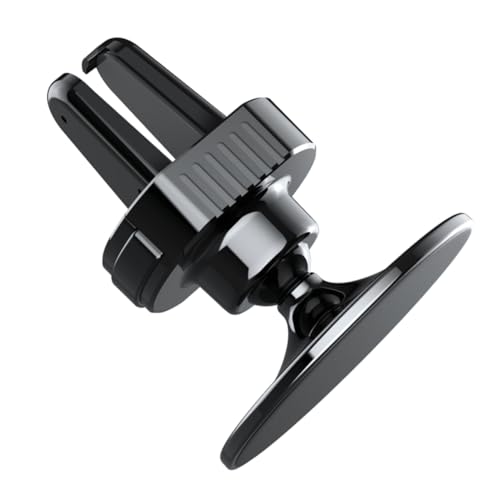 Supporto per Telefono Auto con Ventilazione Staffa Rotazione per Smartphone Fissaggio Stabile e Riutilizzabile Nero