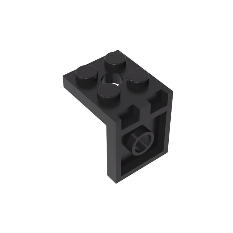 GDS-1057 Bracket 2x2-2x2 50PCS Compatible with Lego Toy 3956 35262 6019212 DIY Parts and MOC Components for Major Brick Brands Color:Black โ image 1